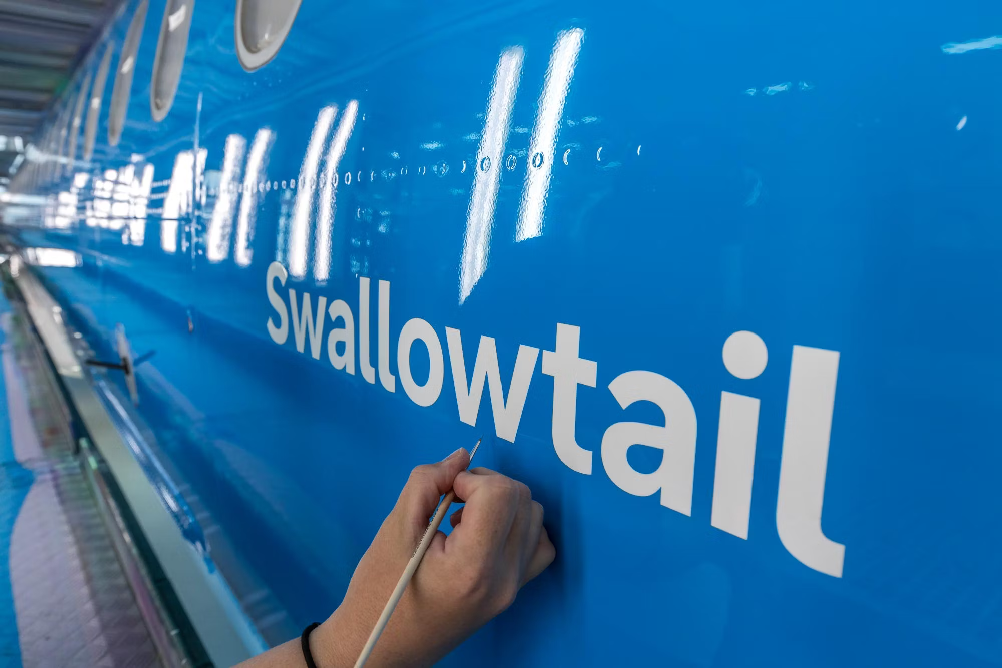 KLM Airbus A321neo Swallowtail